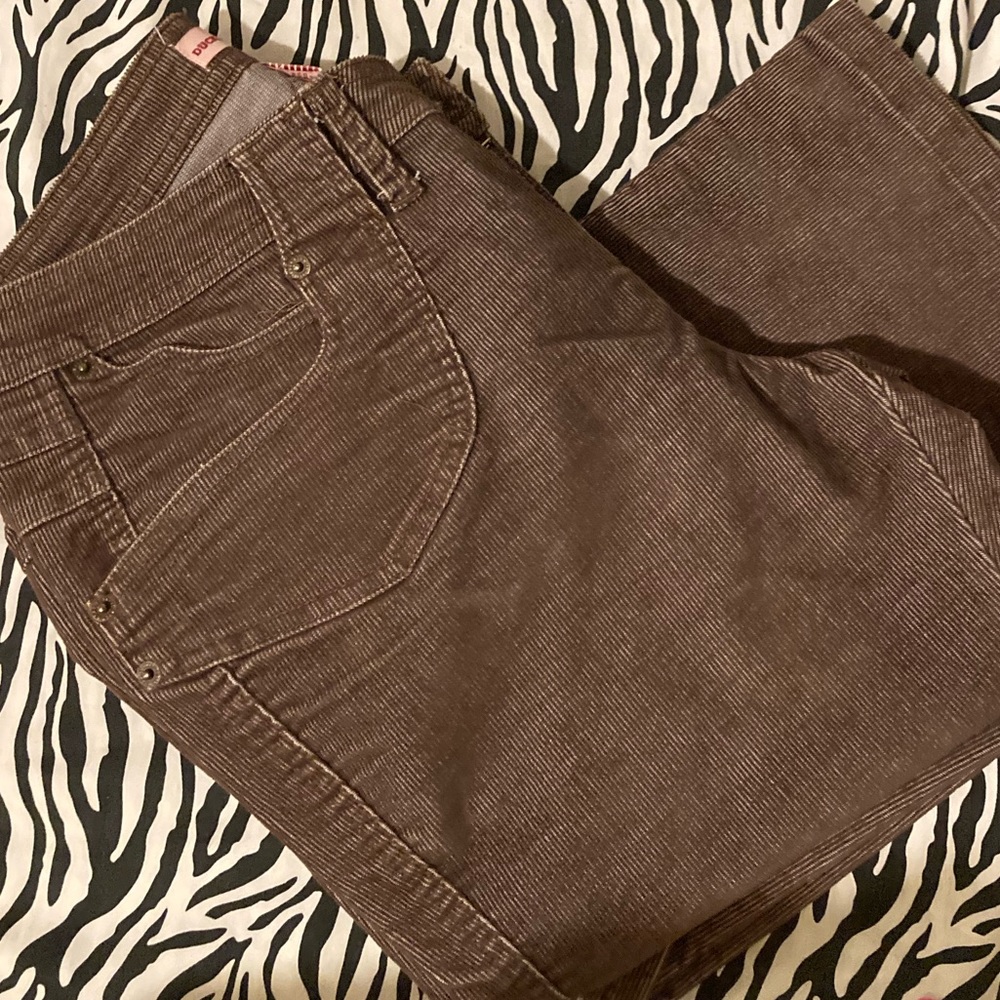 Juniors Size 13 Duck Head Jeans Co Corduroy Brown Bootcut Jeans